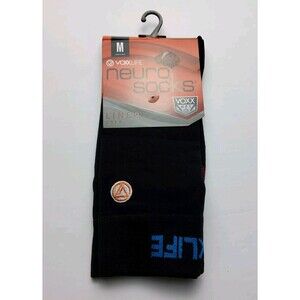 Voxx Life Stasis Neuro Socks Liner Crew Black Size M (M 6-9, Wo 7.5-11)